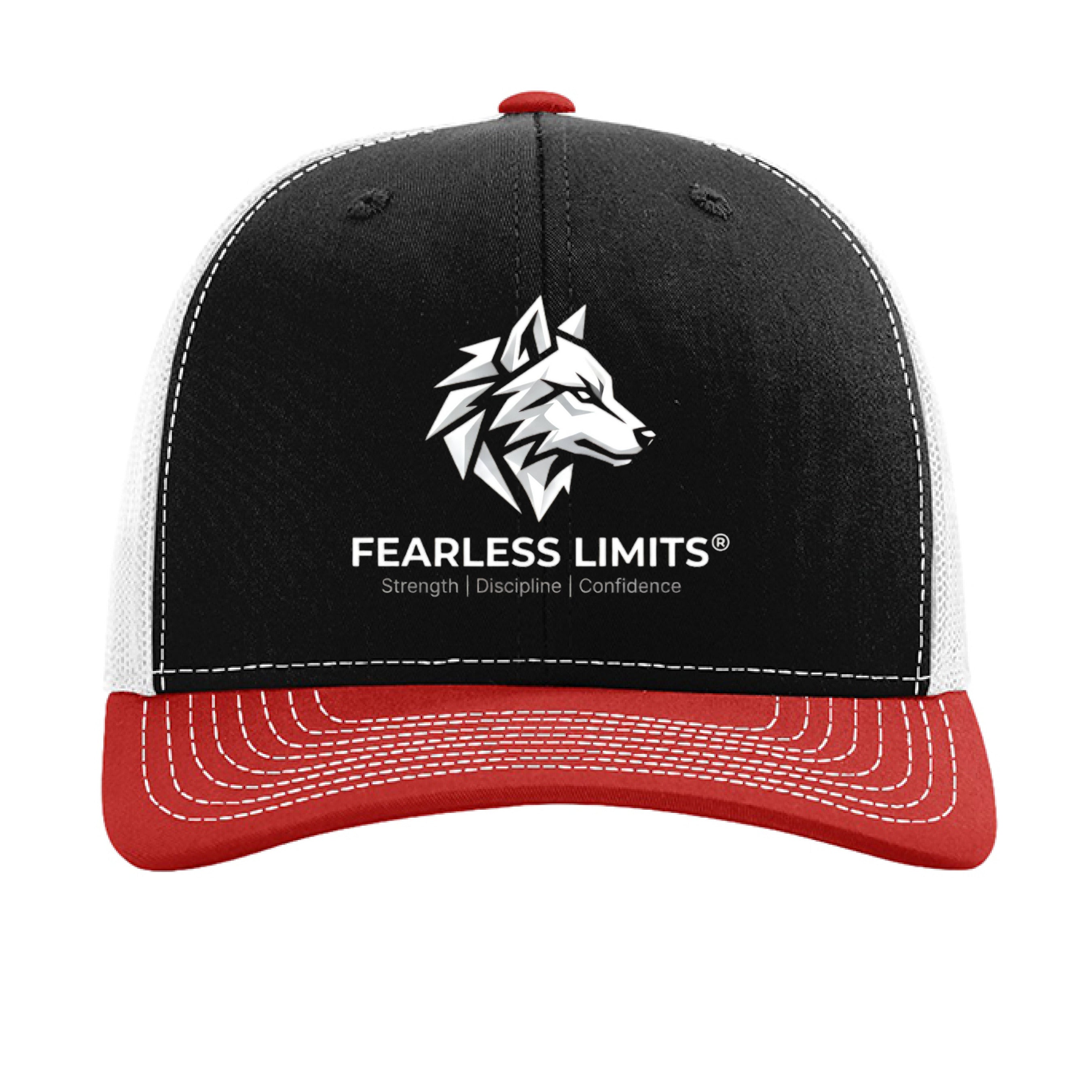 Black/ White/ Red - FRONT