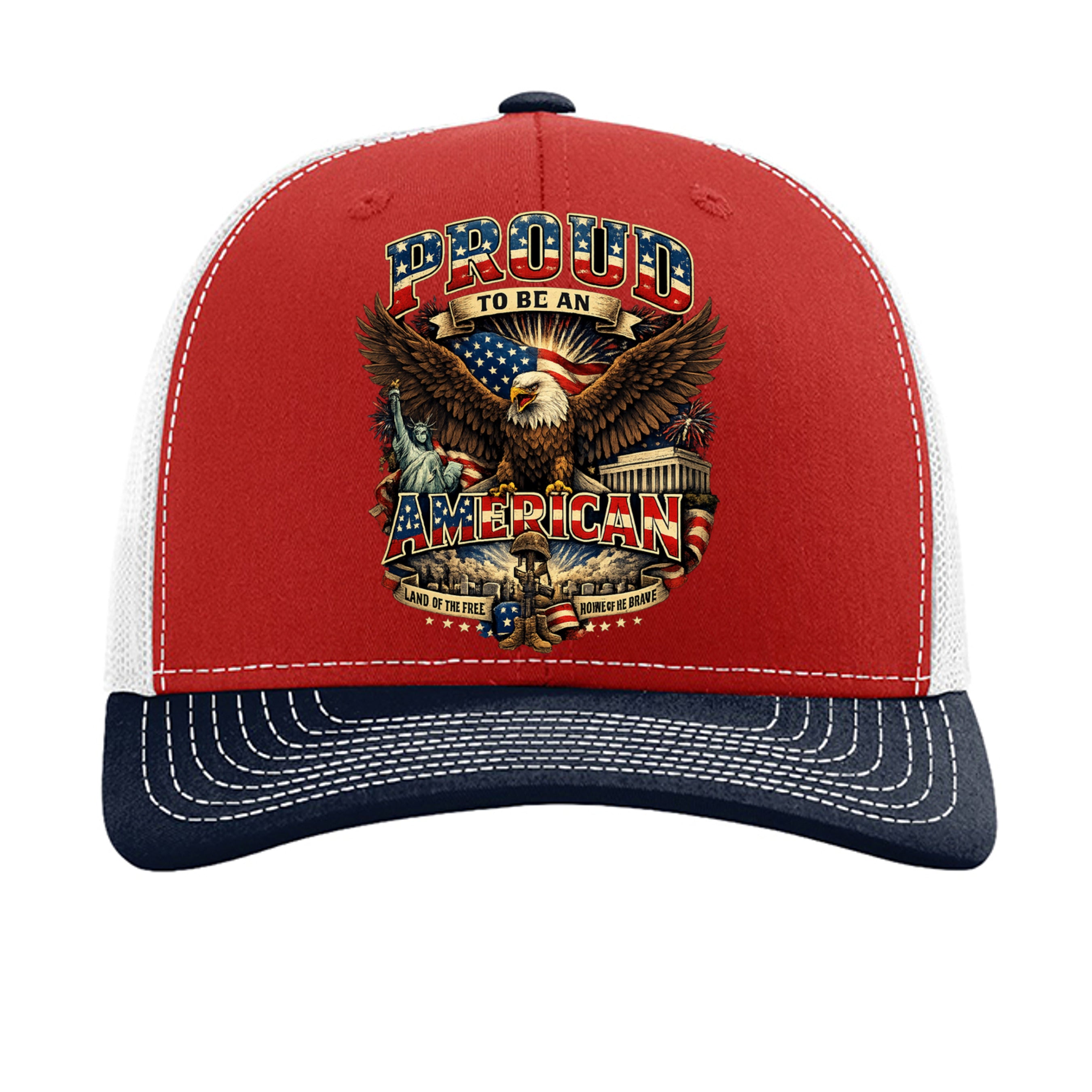 Red/ White/ Navy - 112 - FRONT