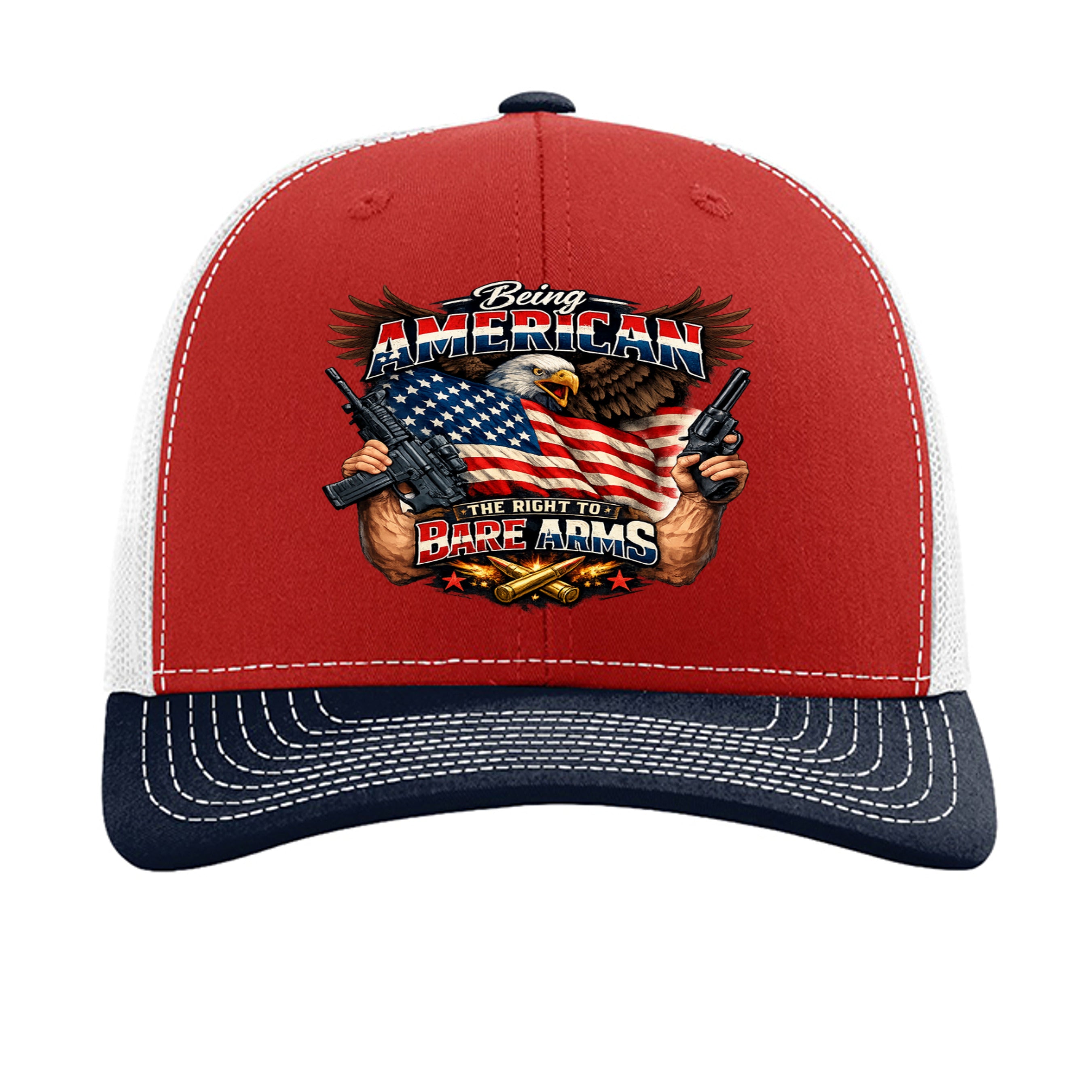 Red/ White/ Navy - 112 - FRONT